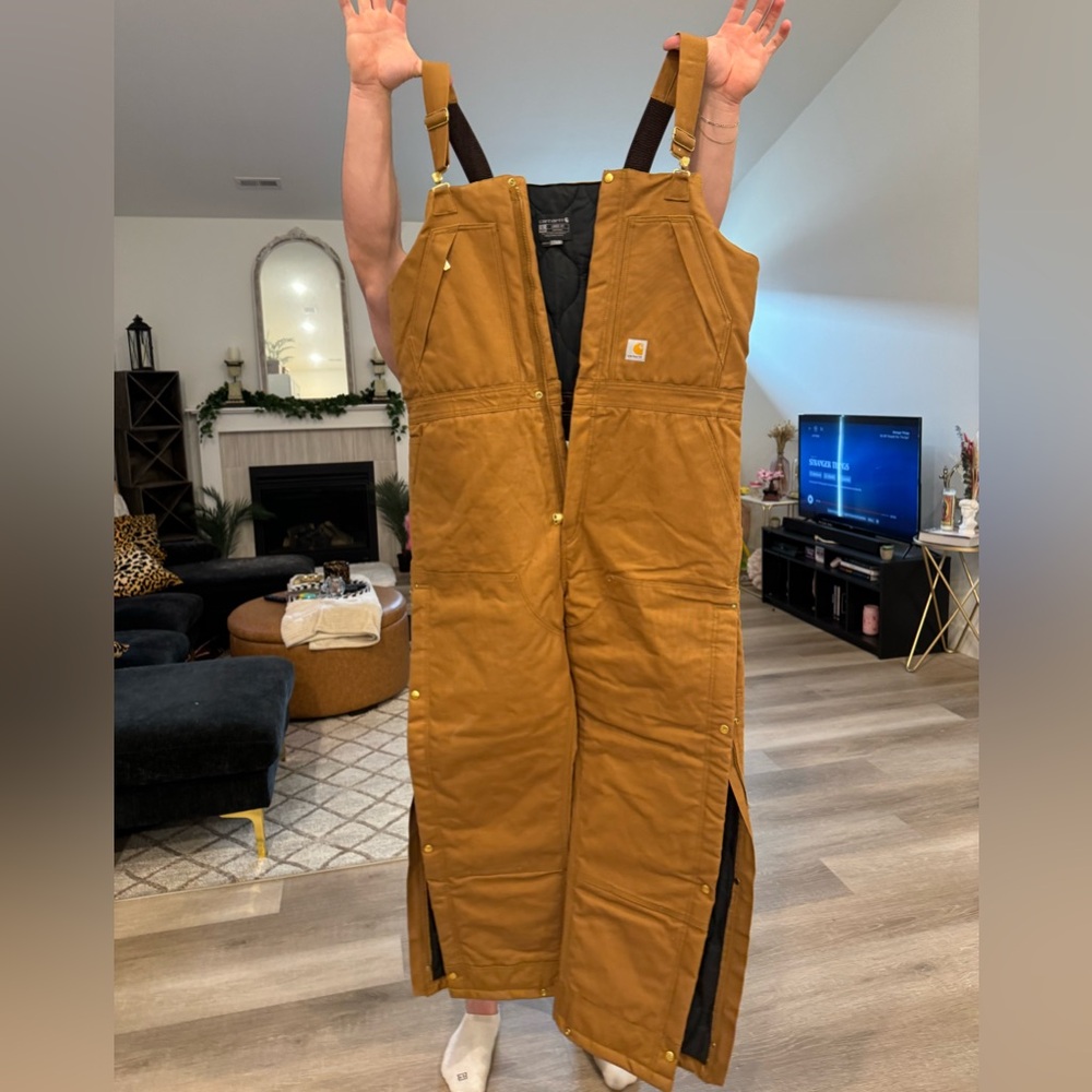 Carhartt Duck Winter Bibs